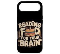 Custodia per iPhone Air Reading Is Food For Your Brain Reader Hobby Librarian -