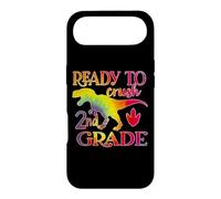Custodia per iPhone Air Ready To Crush 2nd Grade Dinosaur Back To School Tie Dye