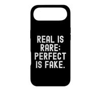 Custodia per iPhone Air reale è raro perfetto è falso Saggezza Minimalist Text Design
