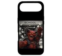 Custodia per iPhone Air Red Devil, meme selfie divertente, ultimo giorno di scuola