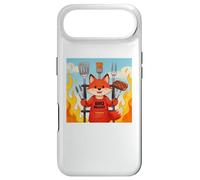 Custodia per iPhone Air Red Fox Cooking Grill BBQ Funny Gift Red Fox