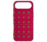 Custodia per iPhone Air Red Green Morocco Star Arabic Language Pattern