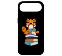 Custodia per iPhone Air Red Pandas Book Lover Bookworm Cute Red Panda Reader