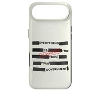 Custodia per iPhone Air Redacted Everything is Fine Trust Your Government Political