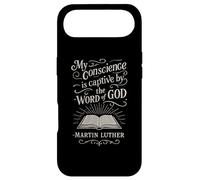 Custodia per iPhone Air Reformed Theology Citazione Martin Lutero Bibbia Scrittura Design