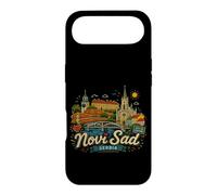Custodia per iPhone Air Regalo disegnato a mano di Novi Sad Serbia souvenir di viaggio