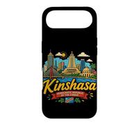 Custodia per iPhone Air Regalo disegnato a mano Kinshasa DR Congo viaggio souvenir punto di riferimento
