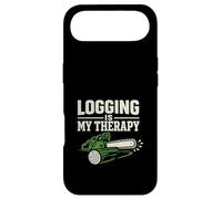 Custodia per iPhone Air Registrazione Terapia Logger Terapia Umorismo Motosega Life Forest
