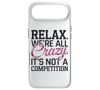 Custodia per iPhone Air Relax Siamo tutti pazzi qui Non è una competizione sarcastica