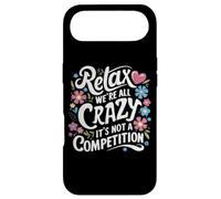 Custodia per iPhone Air Relax Siamo tutti pazzi qui Non è una competizione sarcastica