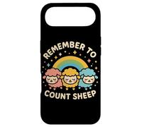 Custodia per iPhone Air "Remember to Count Sheep" divertente personaggio carino umorismo