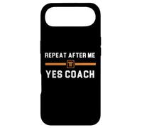 Custodia per iPhone Air Repeat After Me Yes Coach Basket Divertente Sport Uomini Donne