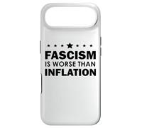 Custodia per iPhone Air Resist Fascism is Worse Than Inflation No Kings Anti-Fascism