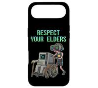 Custodia per iPhone Air Respect Your Elders Retro Computer Gamer Boy Funny VR Gaming