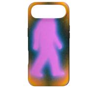 Custodia per iPhone Air Retro Bigfoot Aura Psychedelic Rainbow Squatch Cryptozoology
