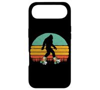 Custodia per iPhone Air Retro Bigfoot Roller Skating Sasquatch 80s Skater Graphic