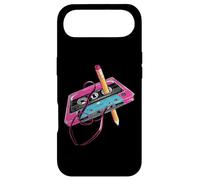 Custodia per iPhone Air Retro Cassette Tape 80s 90s Vibe Viaggio Down Memory Lane