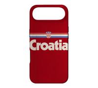 Custodia per iPhone Air Retro Croazia Bandiera Hrvatska Rosso Croato
