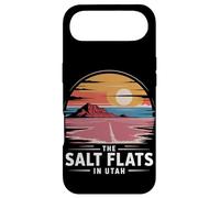 Custodia per iPhone Air Retro Desert Sunset Vintage Sci-Fi Landscape Utah Salt Flats