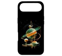 Custodia per iPhone Air Retro Future American Space Program Inspired SciFi Graphic