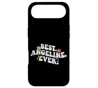 Custodia per iPhone Air Retro Groovy Best ANGELINE Ever Nome Festa della mamma Ragazza