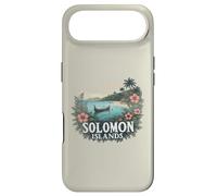 Custodia per iPhone Air Retro Isole Salomone Paesaggio Vintage Souvenir