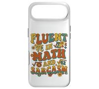 Custodia per iPhone Air Retro Ondulato Fluente In Matematica E Sarcasmo Groovy Flower Teacher