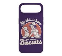 Custodia per iPhone Air Retro Pasticcere Pun This Is How You Make Biscotti Cat Mom