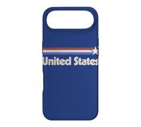 Custodia per iPhone Air Retro Stati Uniti Bandiera USA Blu America