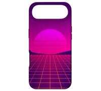 Custodia per iPhone Air Retro Sunset Horizon Minimal Synthwave Paesaggio