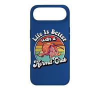 Custodia per iPhone Air Retro Vintage Kids Life Is Better With A Hermit Crab Lover