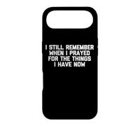 Custodia per iPhone Air Ricordo ancora quando ho pregato per le cose che ho ora