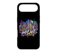 Custodia per iPhone Air Ricordo dello skyline della città di Milano - Graffiti