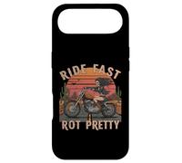 Custodia per iPhone Air Ride Fast Rot Pretty Skeleton Biker Girl Western