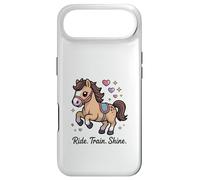 Custodia per iPhone Air Ride Train Shine Cute Pony - Attrezzo per equitazione