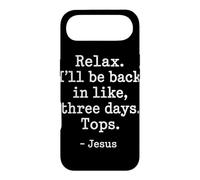 Custodia per iPhone Air Rilassati Torno Tornerò Torna Tra Tre Giorni Gesù Pasqua