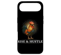 Custodia per iPhone Air Rise & Hustle Hard Work Grind Citazione Divertente Hustler