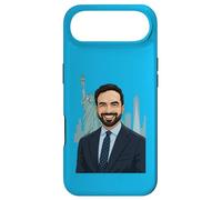 Custodia per iPhone Air Ritratto del sindaco di New York di Zohran Mamdani - Statua della Libertà