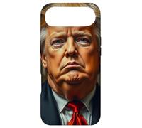 Custodia per iPhone Air Ritratto di movimento artistico in stile barocco Donald Trump