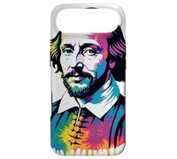 Custodia per iPhone Air Ritratto di William Shakespeare Tie Dye