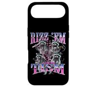 Custodia per iPhone Air Rizz Em With The Tism Funny Autism Meme Autistic Racoon