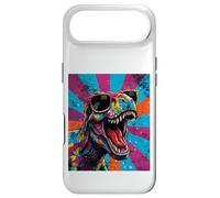 Custodia per iPhone Air Roaring T Rex Colorful Pop Art Dinosaur Graphic Kids Boys