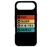 Custodia per iPhone Air Robotics Engineer Funny Robot, Eat Sleep Robotics Repeat