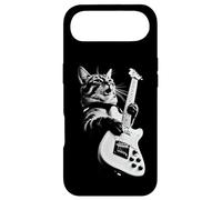 Custodia per iPhone Air Rock Cat Playing Guitar - Funny Guitar Cat