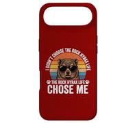 Custodia per iPhone Air Rock Hyrax Life Chose Me Cool Occhiali da sole Gopher Funny