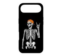 Custodia per iPhone Air Rock On Skeleton - Divertente costume di Halloween con musica rock