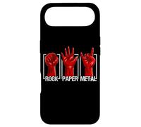 Custodia per iPhone Air Rock Paper Heavy Metal Funny Rock Music Fan Band Musician