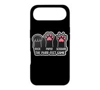 Custodia per iPhone Air Rock Paper Scissors The Purr-fect Gioco Amante del Gatto