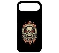 Custodia per iPhone Air Rock Till The End Skull Roll Chitarra Vintage Music