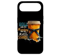 Custodia per iPhone Air ROLL LIKE IT'S MONDAY AND THE MAJ IS COFFEE